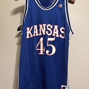 Champion Kansas Blue and White Jersey